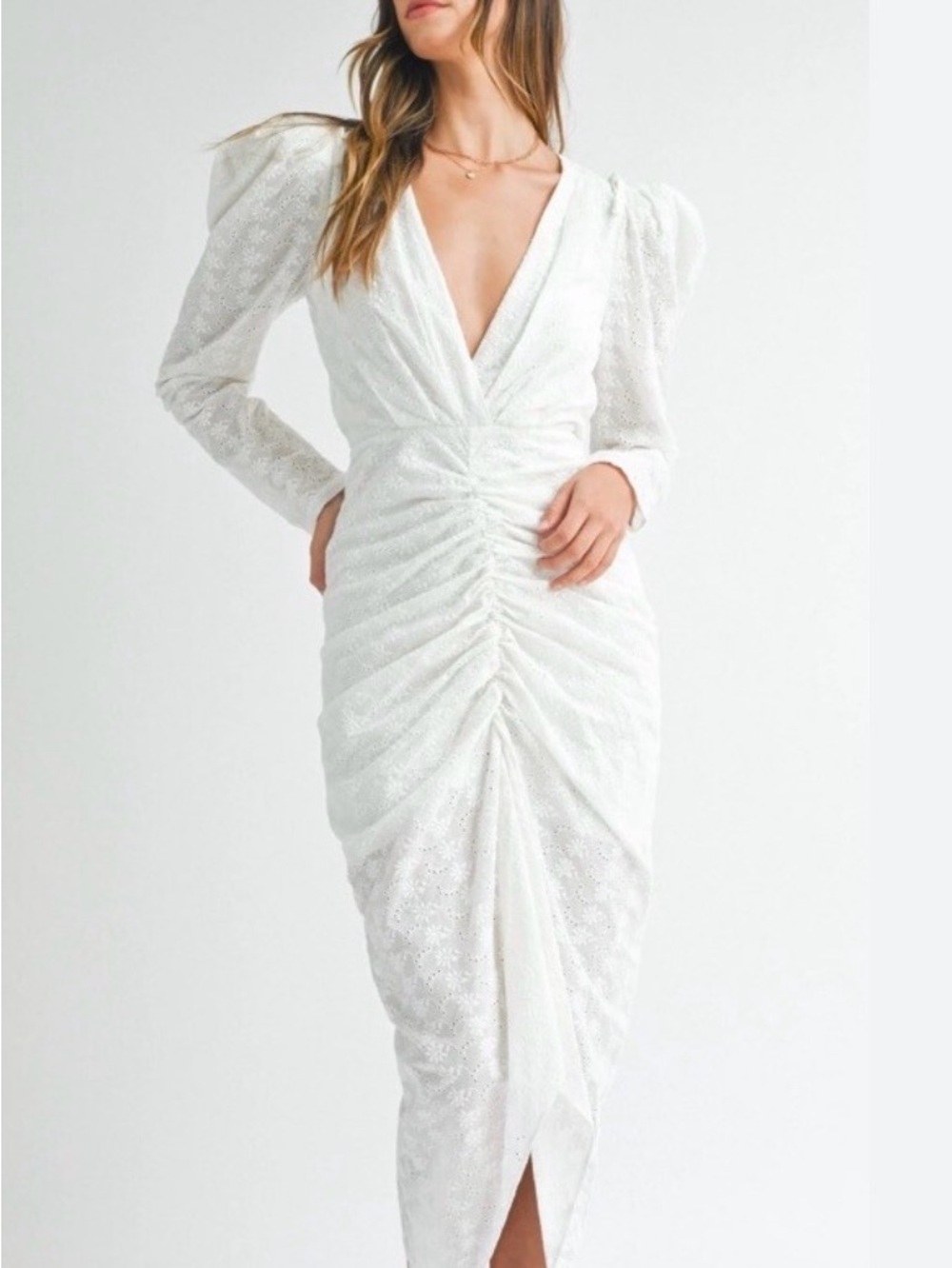 Ronny Kobo Midi Bridal Dress
